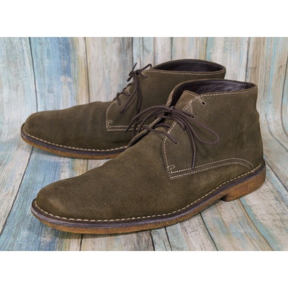 Johnston & Murphy Copeland Chukka Boots Men's 11 Brown Suede Lace Up Casual - Picture 1 of 10